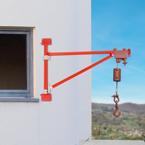Wall mount crane bracket alloy - wall,