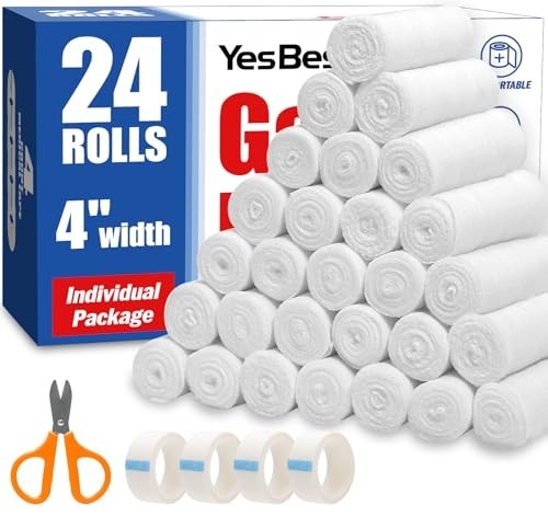 Yesbes pack gauze rolls - gauze, 4