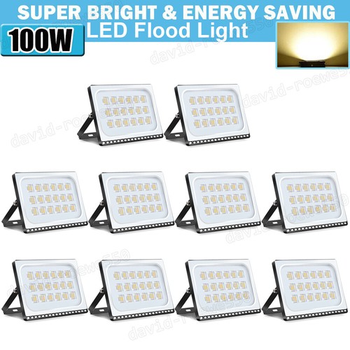 10x 100w led flood - 100w,