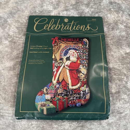 Vtg bucilla christmas - christmas, presence
