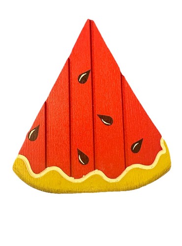 Cute wooden watermelon - cute,