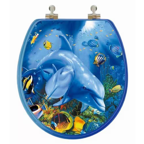 Ocean series round toilet - ocean,