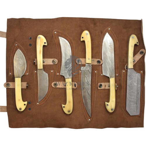 Damascus chef knife set - chef,