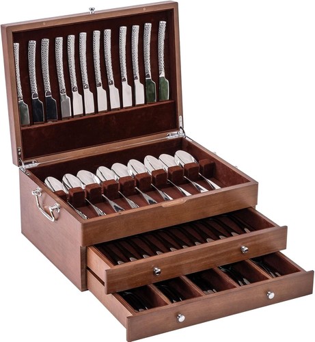 Silverware storage box with - silverware,