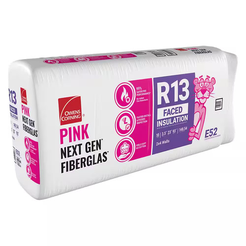 Faced fiberglass - r-13,