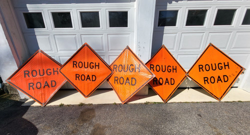 Rough road vinyl - vinyl, sign