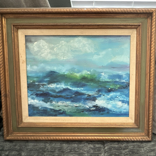 Vintage original mcm abstract - original,