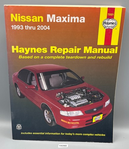Haynes nissan maxima - haynes,