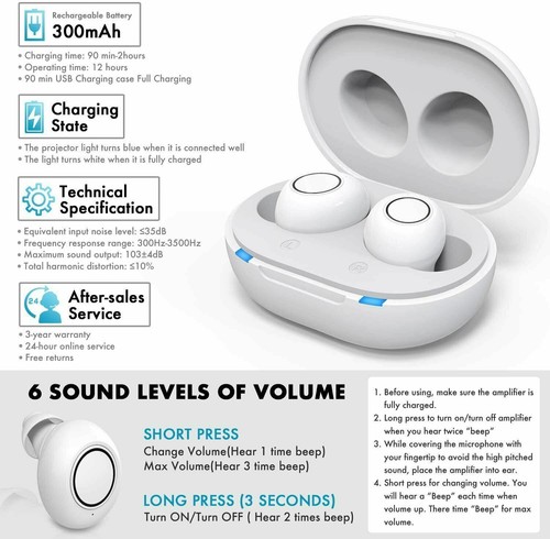 Rechargeable ite hearing aids - ite,