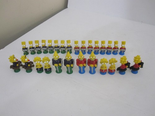 Vintage simpsons chess set - simpsons,
