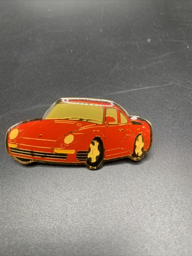 Porsche 959 enamel pin - pin, rare