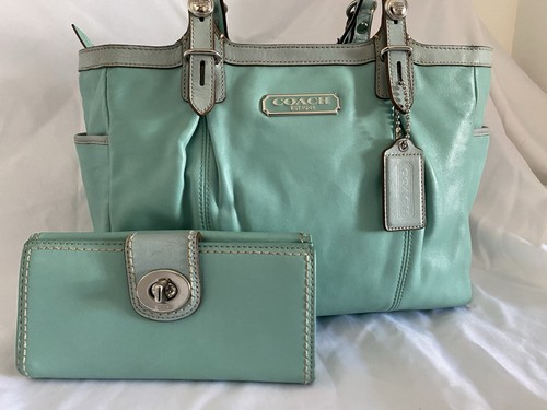 Coach gallery f16565 - gallery, aqua