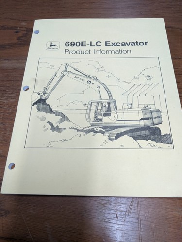 John deere 690e excavator - john,