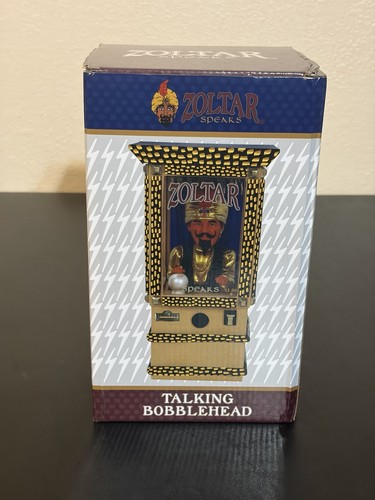 Rare zoltar talking - talking, bobblehead