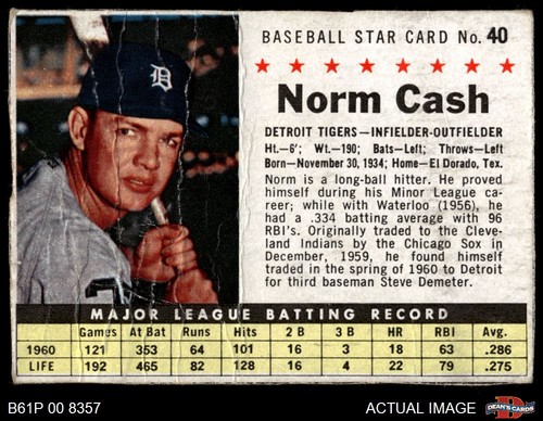 1961 post cereal norm - 1961,