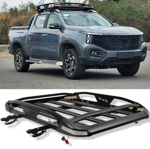 Roof rack cargo basket cross - rack,