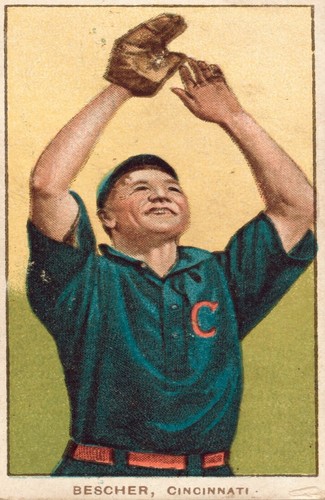 Bob bescher baseball card - baseball, *2x3