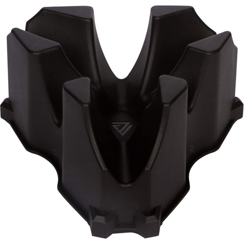 Front wheel riser block - front, indoor