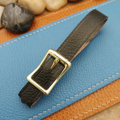 Black grain saddle leather - grain,
