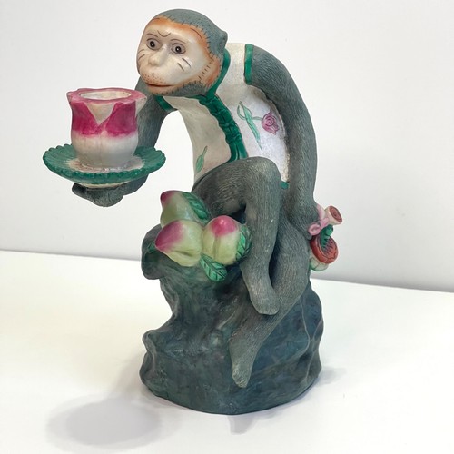 Chinoiserie vintage monkey - vintage,