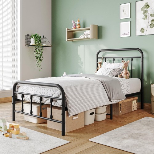 Vintage twin size - frame, w/