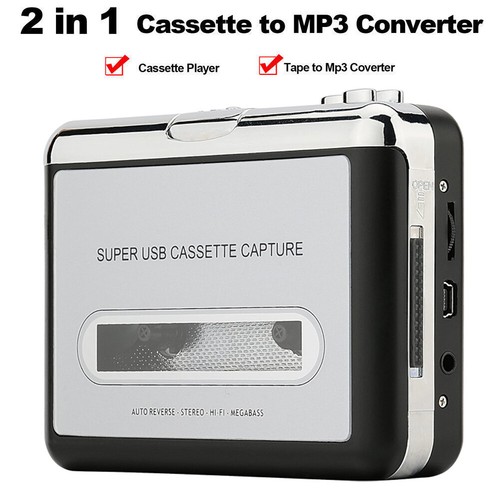 Cassette tape player portable - player,