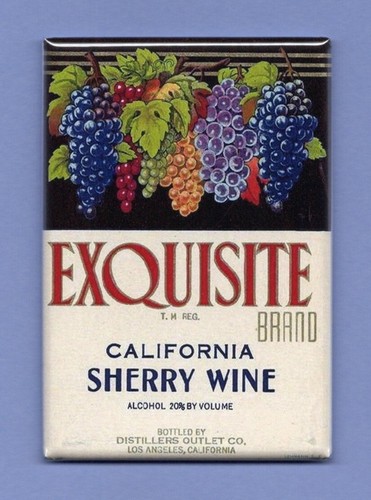 California wine label - label, *2x3