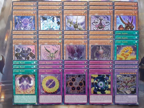 Yugioh cubic deck cards - deck, 45
