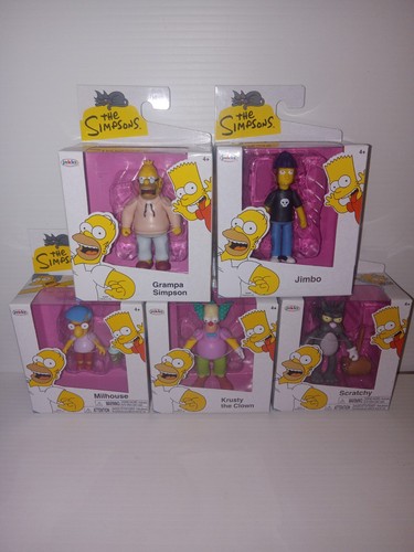 The simpsons jakks lot - 5,