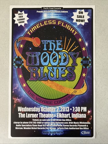 Moody blues poster 2013 - moody,