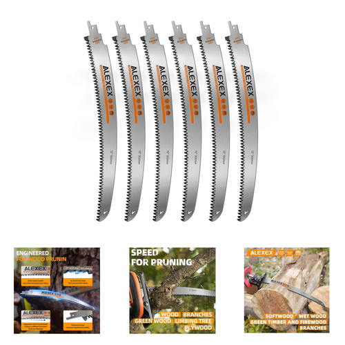 Reciprocating saw blades - blades, 12