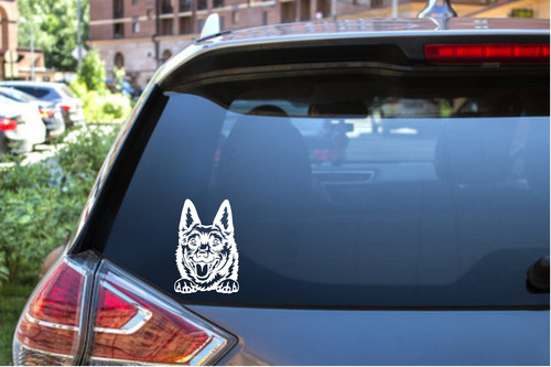 Peekaboo aussie kelpie vinyl - aussie,