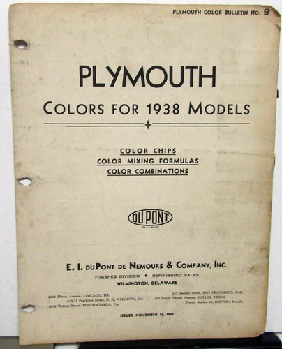 1938 plymouth color paint - 1938,
