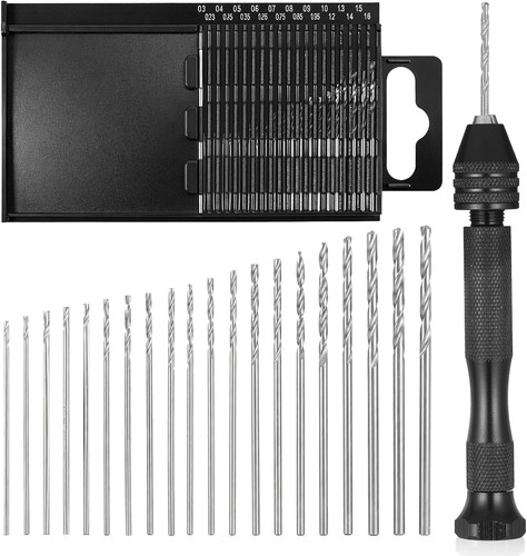 21pcs metric mini micro drill - 21pcs,