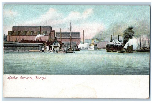 C1905 harbor entrance - c1905's,
