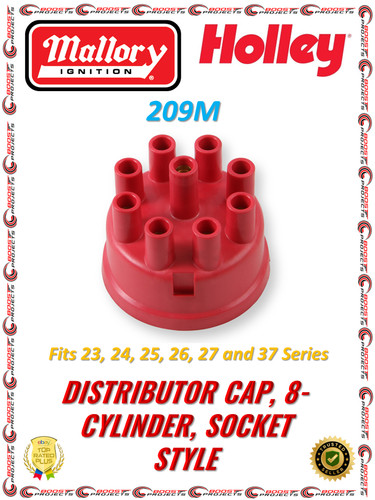 Mallory red distributor - mallory,