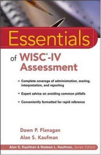 Essentials wisc iv - essentials, wisc-iv