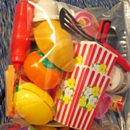 Plastic pretend play toy food - pretend,