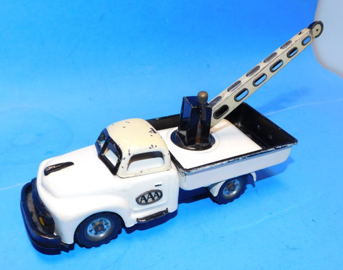 Vintage tin toy aaa tow - vintage,