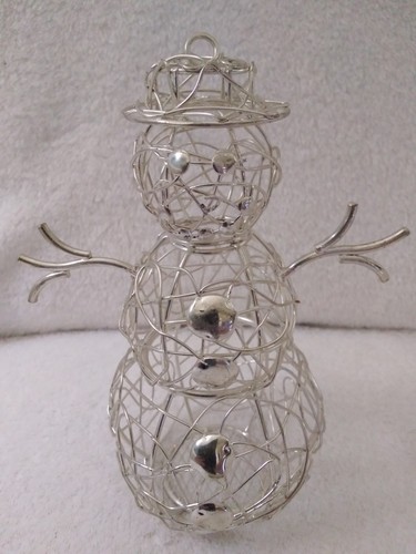 Wire snowman holiday - snowman,