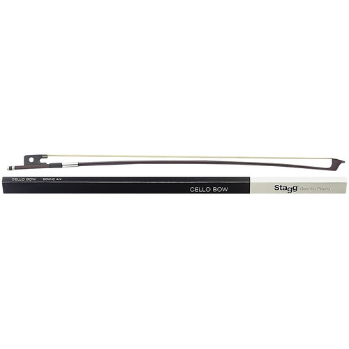 Stagg brazilwood cello - cello, bow