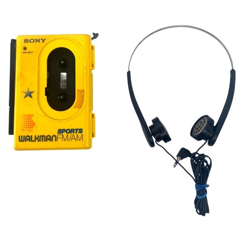 Vtg 90s sony sports walkman - 90s,