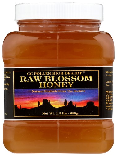 Pollen raw blossom - cc, honey