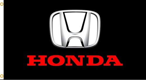 Honda flag car - honda,