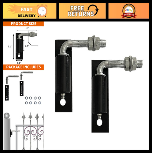 Heavy duty steel bolt - heavy-duty, hinge