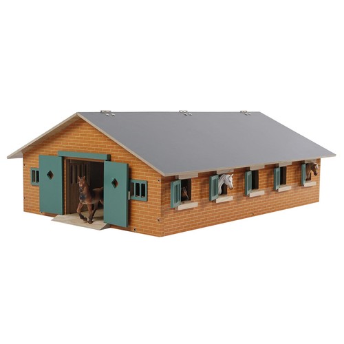 Deluxe horse stable with - stable,