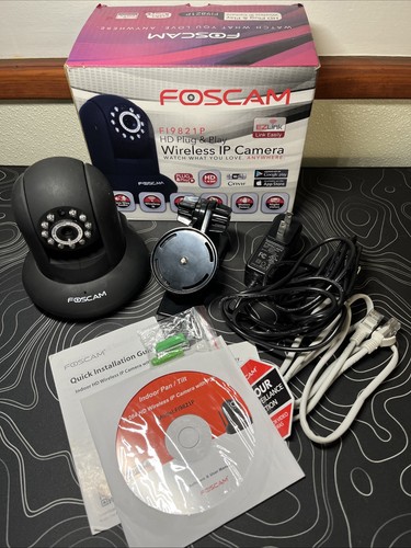 Foscam fi9821p 720p - foscam, wi-fi