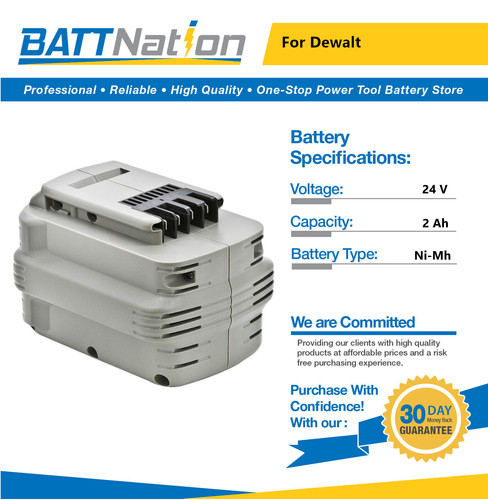 24v 2ah nimh - 2ah, for