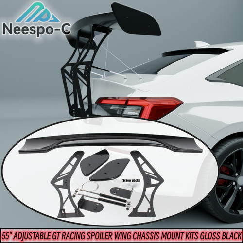 Adjustable racing spoiler - gt,