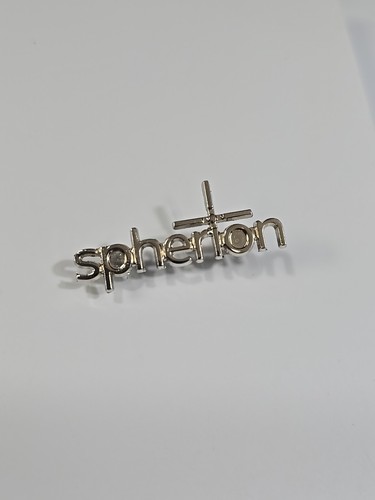 Spherion lapel pin silver - lapel,